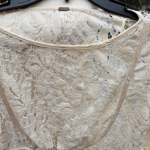 Nwot Free people OB725148 Long Sleeve Rubi Lace  Dress Ivory  xs - Picture 14 of 16
